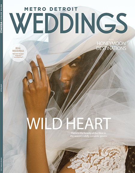 Metro Detroit Weddings Magazine - Winter/Spring 2023 Cover