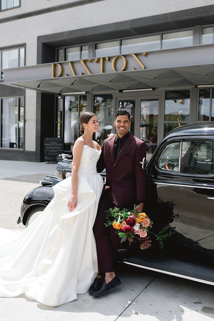 Daxton Hotel’s downtown Birmingham location helps create a wedding getaway vibe. - Courtesy Niki Marie Photography